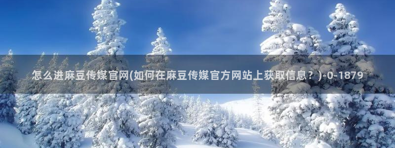 麻豆传媒官网影音先锋：怎么进麻豆传媒官网(如何在麻豆传媒官方网站上获取信息？)