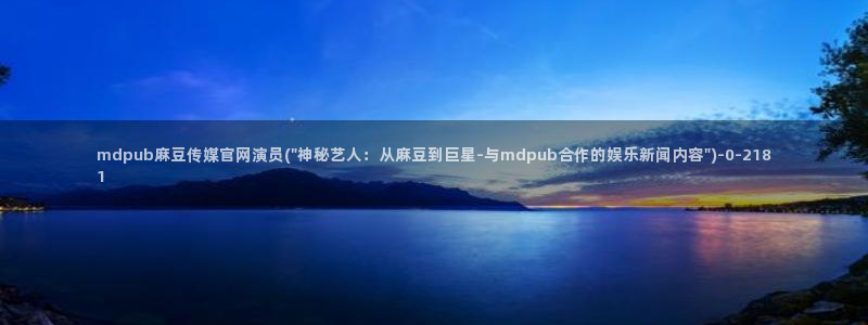 麻豆传媒官网公司